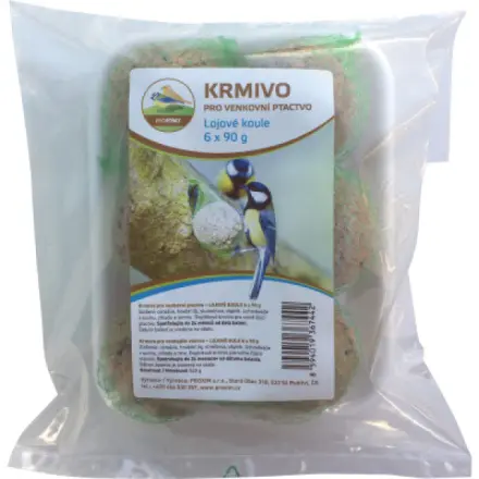 Proxim lojové koule, krmivo pro ptáky, balení 6× 90 g
