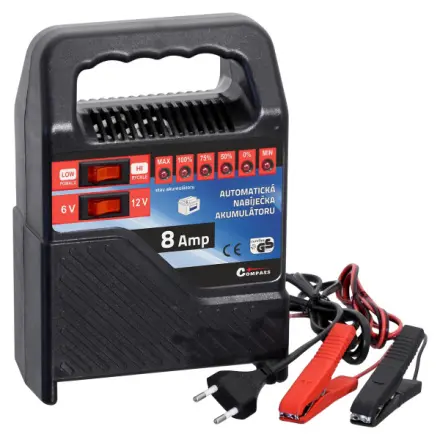 Compass Nabíječka 8Amp 6/12V TÜV/GS/CE, 07138