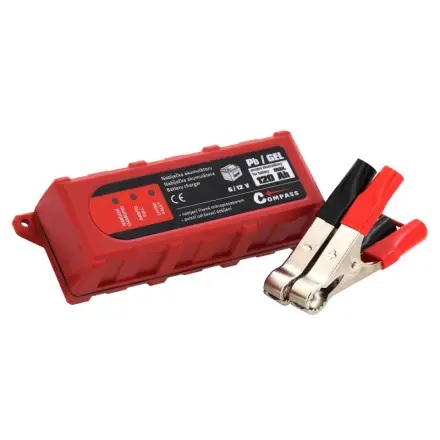 Compass Nabíječka mikroprocesor 1Amp 6/12V PB/GEL max. 120Ah, 07142