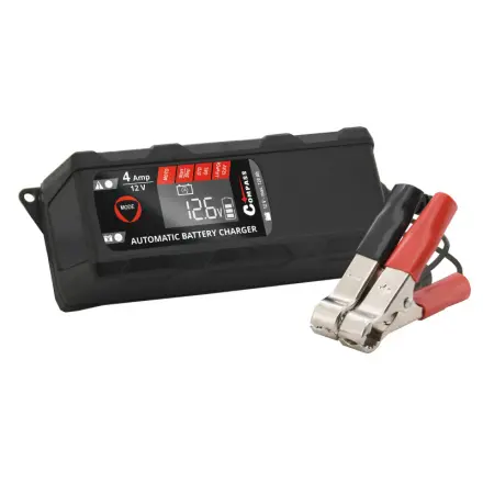 Compass Nabíječka mikroprocesor 4Amp 12V PB/GEL/AGM/LiFePO4 LCD displej, 07160