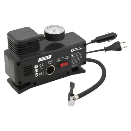 Compass Kompresor 12/230V BLOCK TÜV/GS, 07194