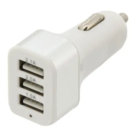 Compass Zástrčka 3xUSB 5V/2100mA 12/24V, 07407