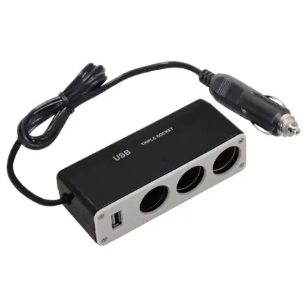 Compass Roztrojka 12/24V + USB 1000mA, 07416