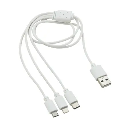 Compass Nabíjecí USB kabel 3in1 (micro USB, iPhone, USB C), 07705