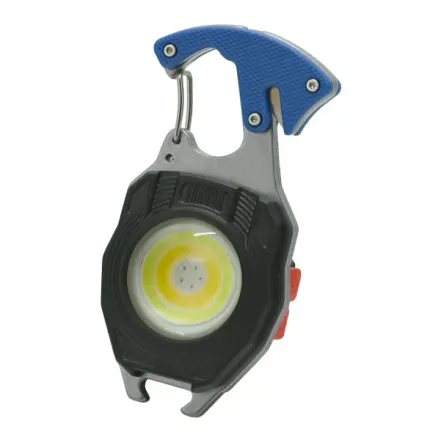 Compass Svítilna COB 740lm se zapalovačem a řezačem pásů, 08327
