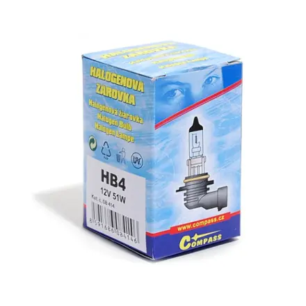Compass Žárovka 12V  HB4  51W P22d box, 08414