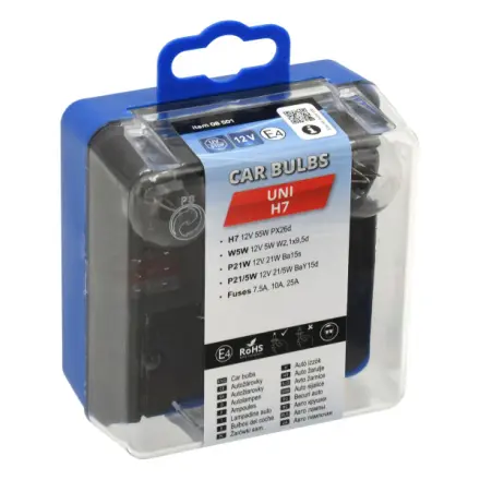 Compass Žárovky servisní box univerzální H7, 08501
