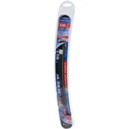 Compass Stěrač FLAT MULTI  330mm s adaptéry, 10043
