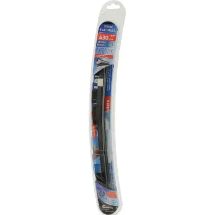 Compass Stěrač FLAT MULTI  430mm s adaptéry, 10047