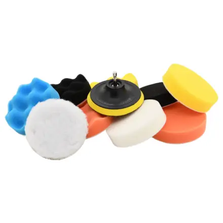 Compass Leštící kotouče sada 10ks s unašečem 10cm, 10368
