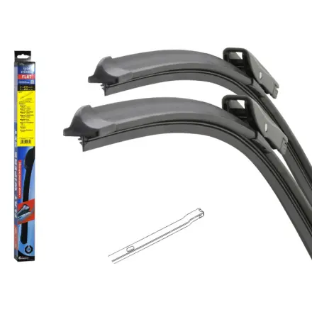 Compass Stěrače FLAT SET (BOLT) 610+450mm, 10732