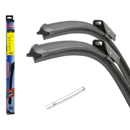 Compass Stěrače FLAT SET (BOLT) 660+480mm, 10734