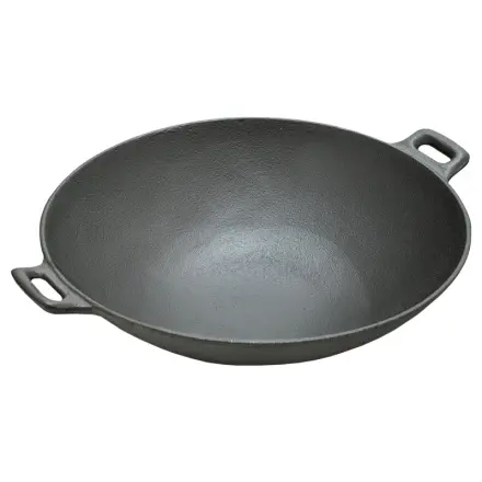 Cattara Grilovací pánev WOK LITINA 31cm, 13069