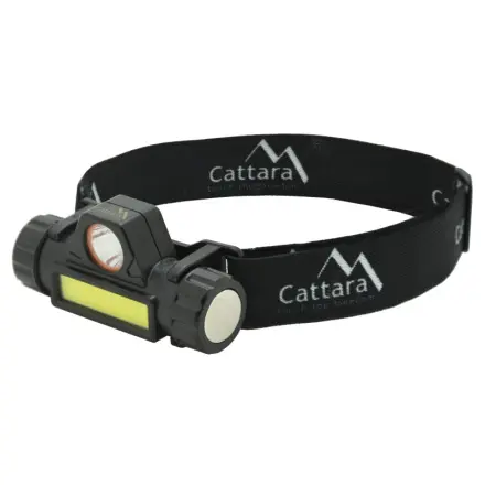 Cattara Čelovka 120lm nabíjecí černá