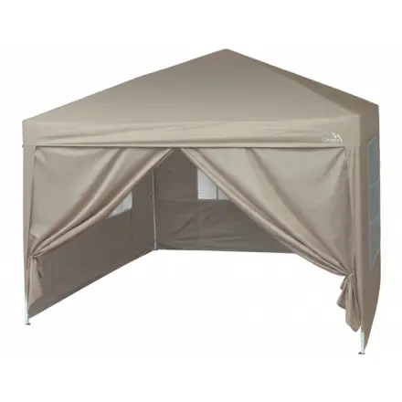 Cattara Párty stan nůžkový 3x3 m s bočnicemi PALACE béžový WATERPROOF, 13348