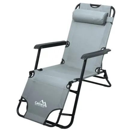 Cattara Lehátko/křeslo COMFORT šedé