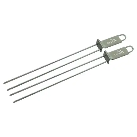 Cattara Grilovací špízy dvojité, 32 cm, sada 2ks, 14091