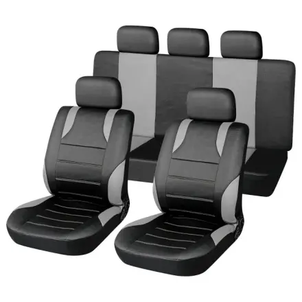 Compass Potahy sedadel sada 9ks SPORT šedé AIRBAG, 31674
