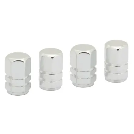 Compass Ozdobné kryty ventilků stříbrné 4ks, 32330