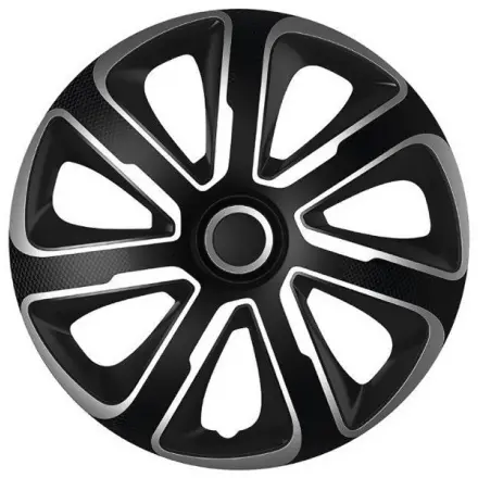 Compass Kryty kol 14" LIVORNO Carbon (sada 4ks) silver/black, 32527