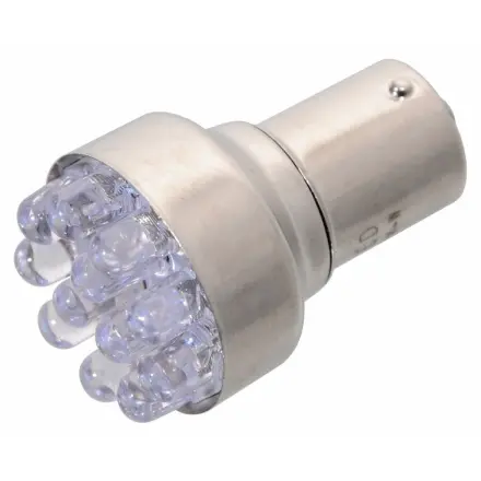 Compass Žárovka 12LED 12V Ba15s bílá, Ba15s, 33729