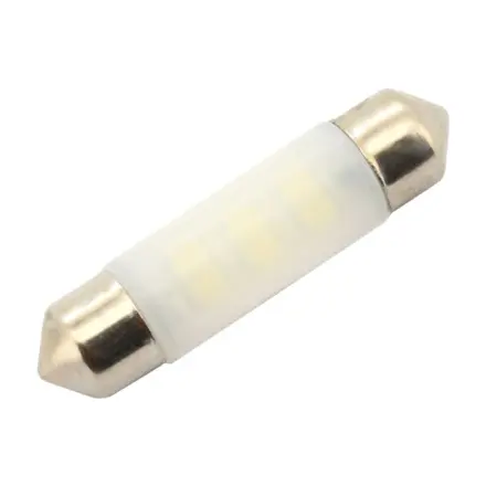 Compass Žárovka 6 LED SMD 12V  suf.10X39 SV8.5 NEW-CAN-BUS bílá 2ks, SV8.5 (sufit), 33831