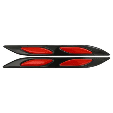 Compass Chránič dveří samolepící DAGGER červený 2ks, 34301