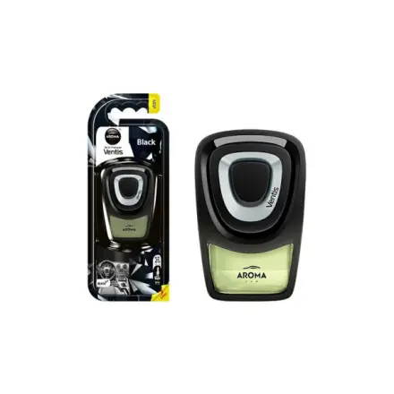 Aroma Car Osvěžovač do mřížky VENTIS black, amA63104
