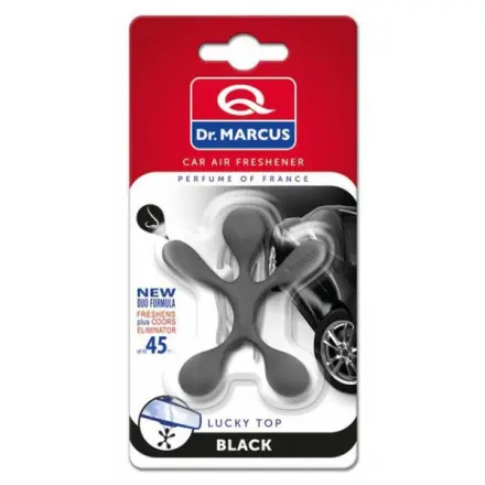Dr. Marcus Osvěžovač vzduchu LUCKY TOP - Black, amDM658