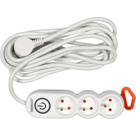 Sthor Kabel prodlužovací kancelářský 5 m 3 zásuvky, TO-72352
