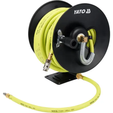 Yato Naviják se vzduchovou hadicí PVC+NBR 9,5mm, 15m, YT-24241