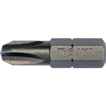 Yato Bit křížový 1/4" PH3 x 25 mm 10 ks S2, YT-78133