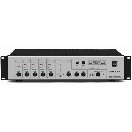 Q Sound QSA240DSC QSound Zesilovač s mixpultem 18-1-2039