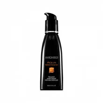WICKED Lubrikant AQUA SALTED CARAMEL FLAVORED 60ML, 90322