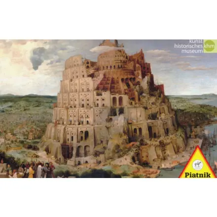 Bruegel - Babylonská věž 5639 - puzzle z kategorie Mestá a stavby