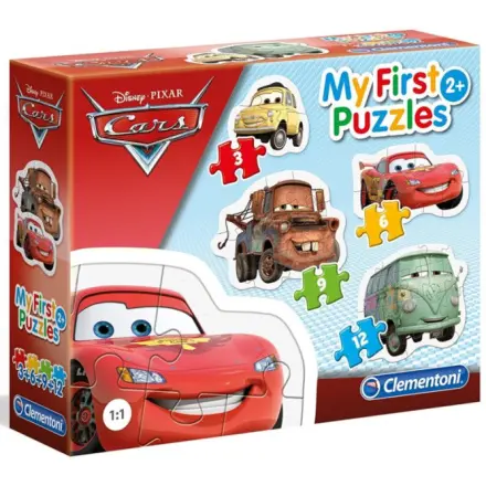 Clementoni - Puzzle 3+6+9+12 Disney Pixar CARS