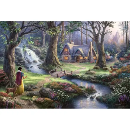 Snehulienka - puzzle z kategorie Thomas Kinkade
