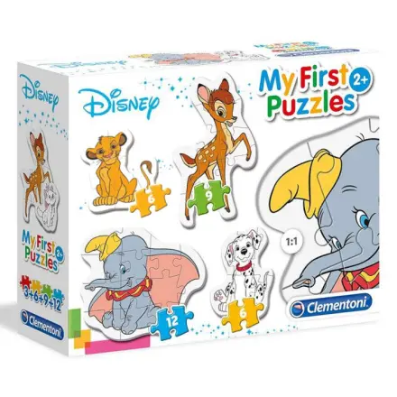 Clementoni Moje první puzzle 3-6-9-12 Disney
