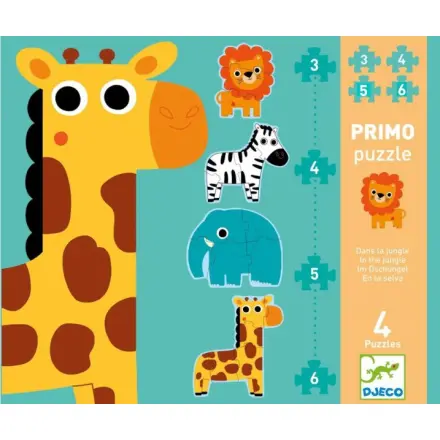 DJECO První puzzle Jungle