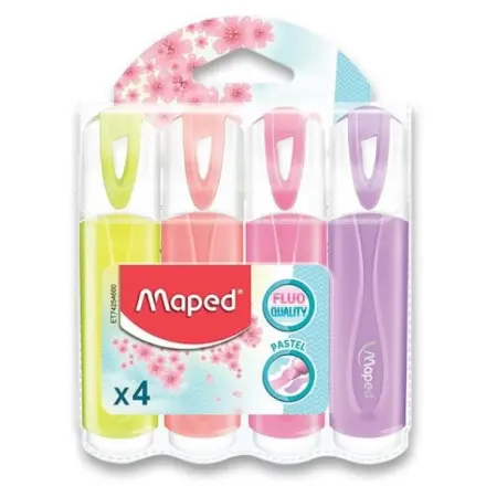 Maped Fluo Peps Pastel - zvýrazňovač -