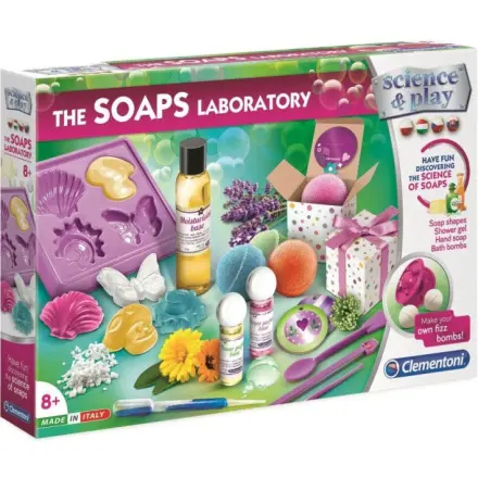 CLEMENTONI Science&Play Laboratoř: Výroba mýdel 130876