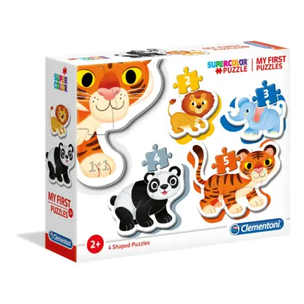 Moje první puzzle: Safari 4v1 - puzzle z kategorie Maxi dieliky