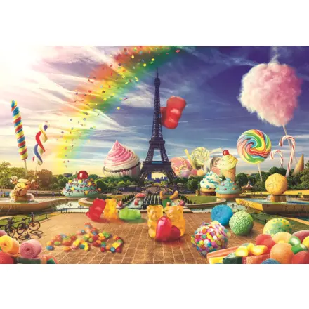 Crazy City - Sladký Paríž - puzzle z kategorie Ostatné