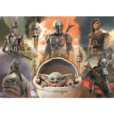 Trefl Puzzle Star Wars - The Mandalorian: Připraveni k boji / 200 dílků