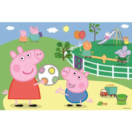Trefl Puzzle Peppa Pig - Zábava s přáteli / 60 dílků