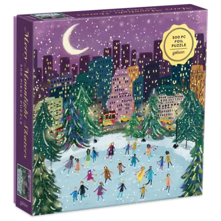 Bruslení za svitu Měsíce - puzzle z kategorie Ostatné
