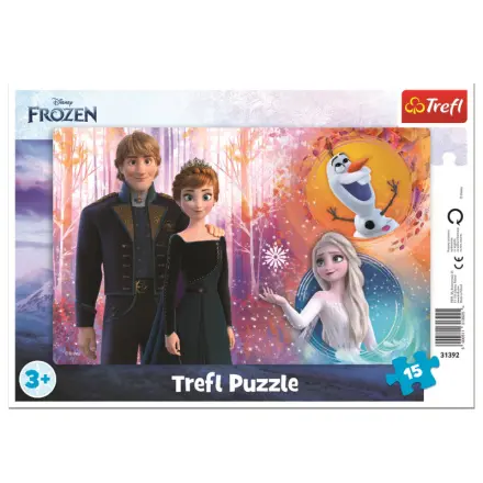 Trefl Puzzle Frozen - Šťastné vzpomínky / 15 dílků