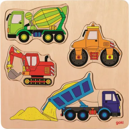 Stavební stroje - puzzle z kategorie 15 – 60 dielikov