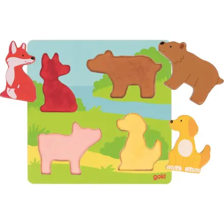 Zvířátka - puzzle z kategorie Maxi dieliky