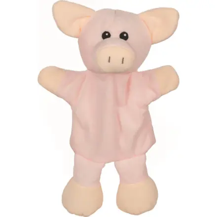 Maňásci - Sada 3ks, Kráva, prase, žába (Goki)